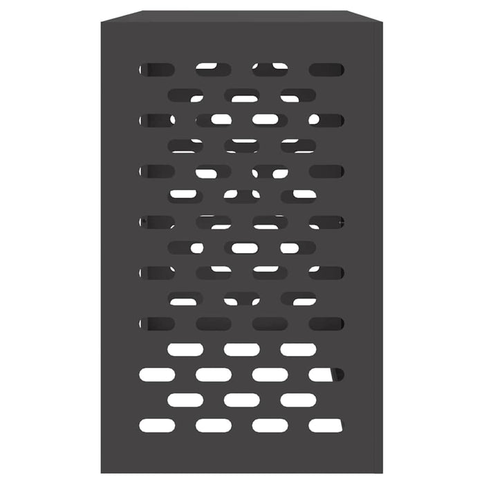 Copertura per condizionatore d'aria Nero 110 x 50 x 80 cm 865904