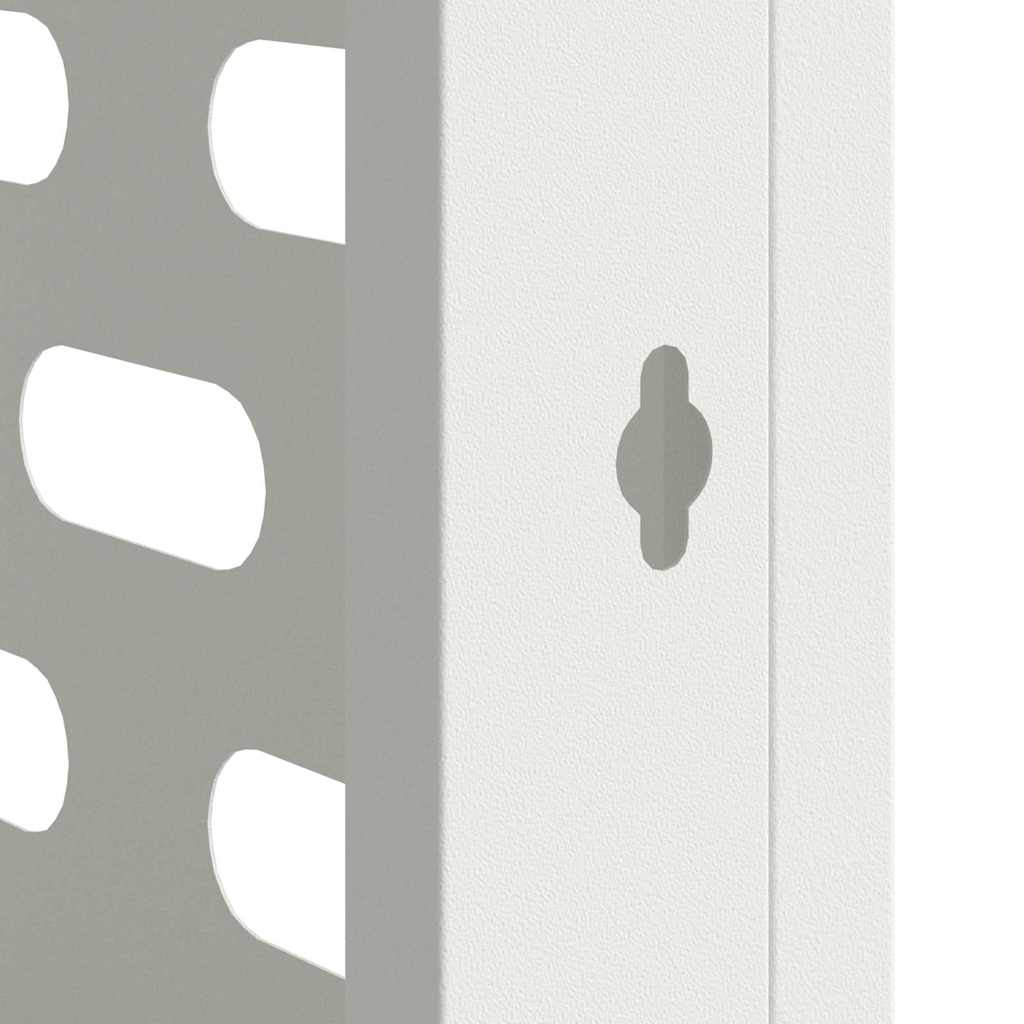 Copertura per condizionatore d'aria Bianco 110 x 50 x 80 cm 865905