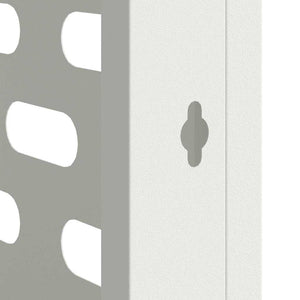 Copertura per condizionatore d'aria Bianco 110 x 50 x 80 cm 865905