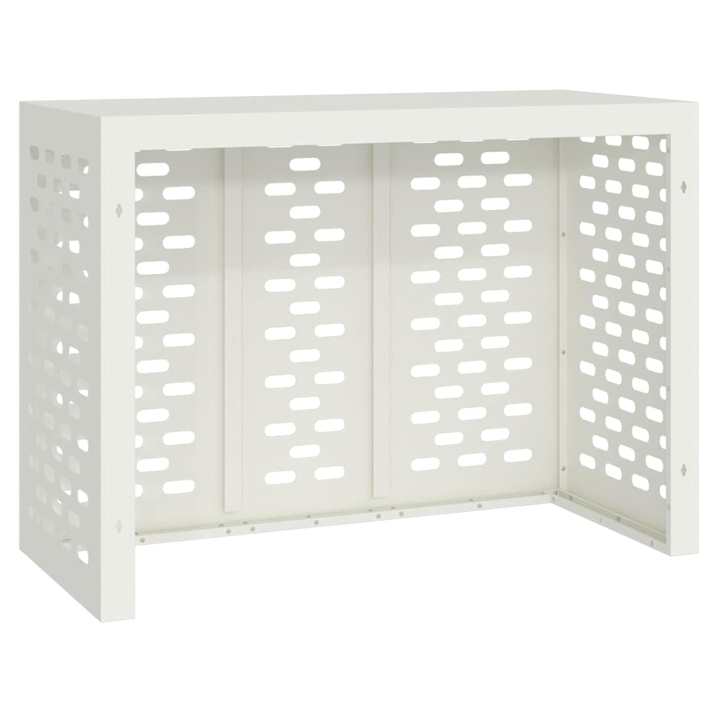 Copertura per condizionatore d'aria Bianco 110 x 50 x 80 cm 865905