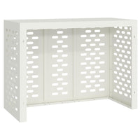 Copertura per condizionatore d'aria Bianco 110 x 50 x 80 cm 865905