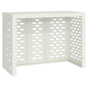 Copertura per condizionatore d'aria Bianco 110 x 50 x 80 cm 865905