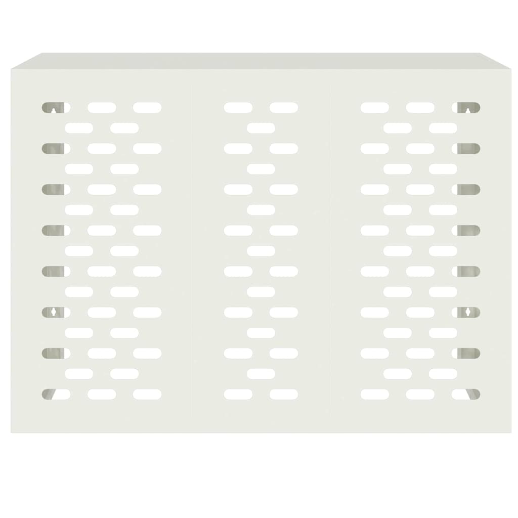 Copertura per condizionatore d'aria Bianco 110 x 50 x 80 cm 865905