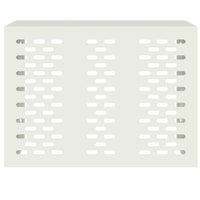 Copertura per condizionatore d'aria Bianco 110 x 50 x 80 cm 865905