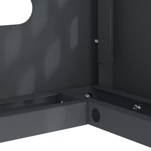 vidaXL Copertura per condizionatore d'aria Antracite 110 x 50 x 80 cm