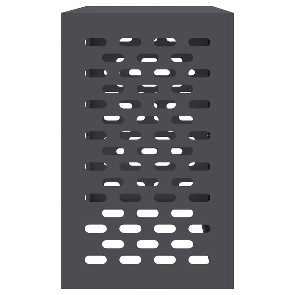 vidaXL Copertura per condizionatore d'aria Antracite 110 x 50 x 80 cm