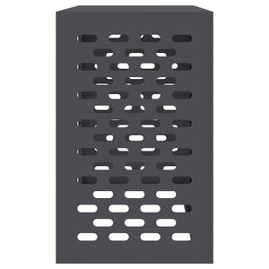 vidaXL Copertura per condizionatore d'aria Antracite 110 x 50 x 80 cm