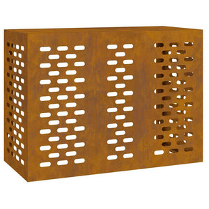 Copertura per condizionatore d'aria Ruggine 110 x 50 x 80 cm 865910