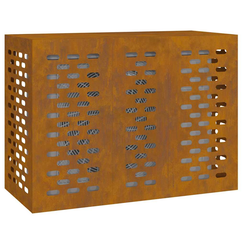 Copertura per condizionatore d'aria Ruggine 110 x 50 x 80 cm 865910