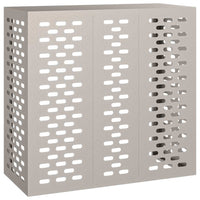 Copertura per condizionatore d'aria Ruggine 110 x 50 x 105 cm 865917