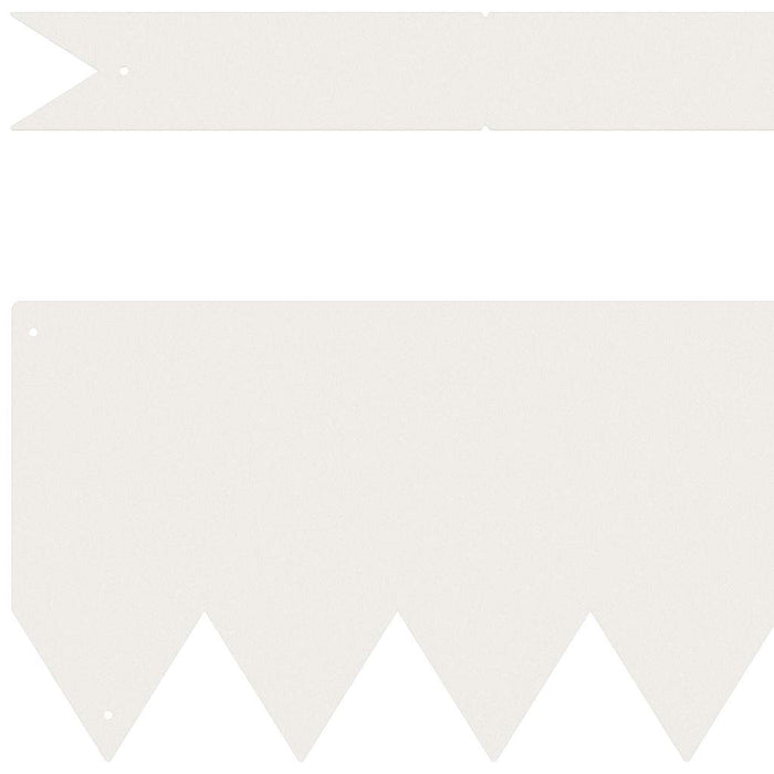 Bordure per prato 10 pcs Bianco 100 x 0.5 x 15 cm Acciaio 865922