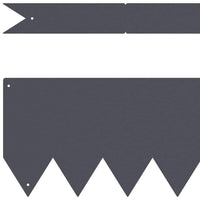 Bordure per prato 20 pcs Antracite 100 x 0.5 x 15 cm Acciaio 865927