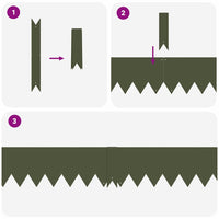 Bordure per prato 10 pcs Oliver verde 100 x 0.5 x 15 cm Acciaio 865930