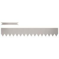 Bordure per prato 20 pcs Marrone 100 x 0.5 x 15 cm 865943