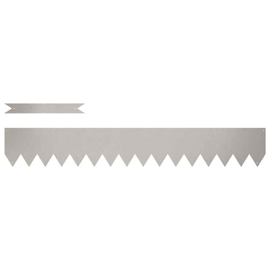 Bordura per Prato 50 pcs Marrone 100 x 0.05 x 20 cm 865945