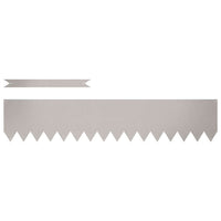 Bordure per prato 20 pcs Marrone 100 x 0.5 x 20 cm 865965