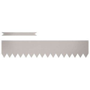 Bordure per prato 20 pcs Marrone 100 x 0.5 x 20 cm 865965