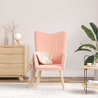 Sedia rilassante Rosa 62 x 67 x 95.5 cm Tessuto 42001779