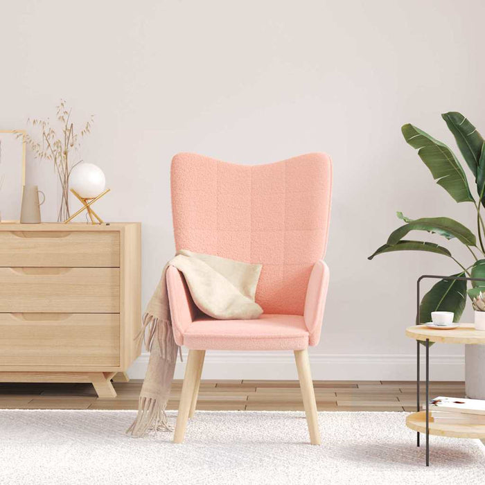 Sedia rilassante Rosa 62 x 67 x 95.5 cm Tessuto 42001779