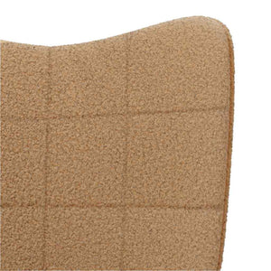 Sedia rilassante Beige 62 x 67 x 95.5 cm Tessuto 42001782