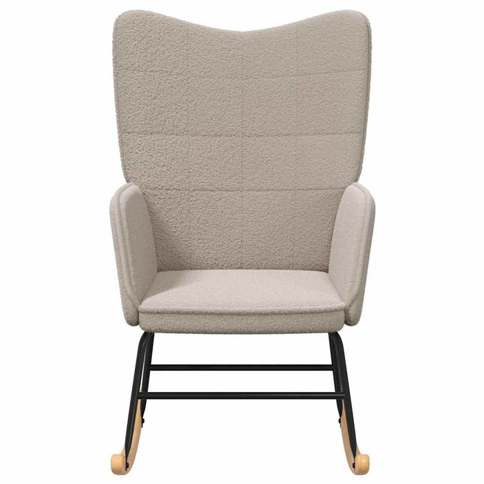 Sedia rilassante Grigio chiaro 61 x 78 x 98 cm Tessuto 42001783