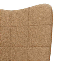Sedia rilassante Beige 61 x 78 x 98 cm Tessuto 42001788