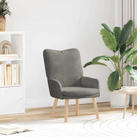 Sedia rilassante Grigio chiaro 63 x 67 x 94 cm Tessuto 42001795