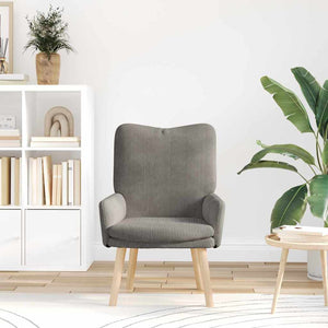 Sedia rilassante Grigio chiaro 63 x 67 x 94 cm Tessuto 42001795