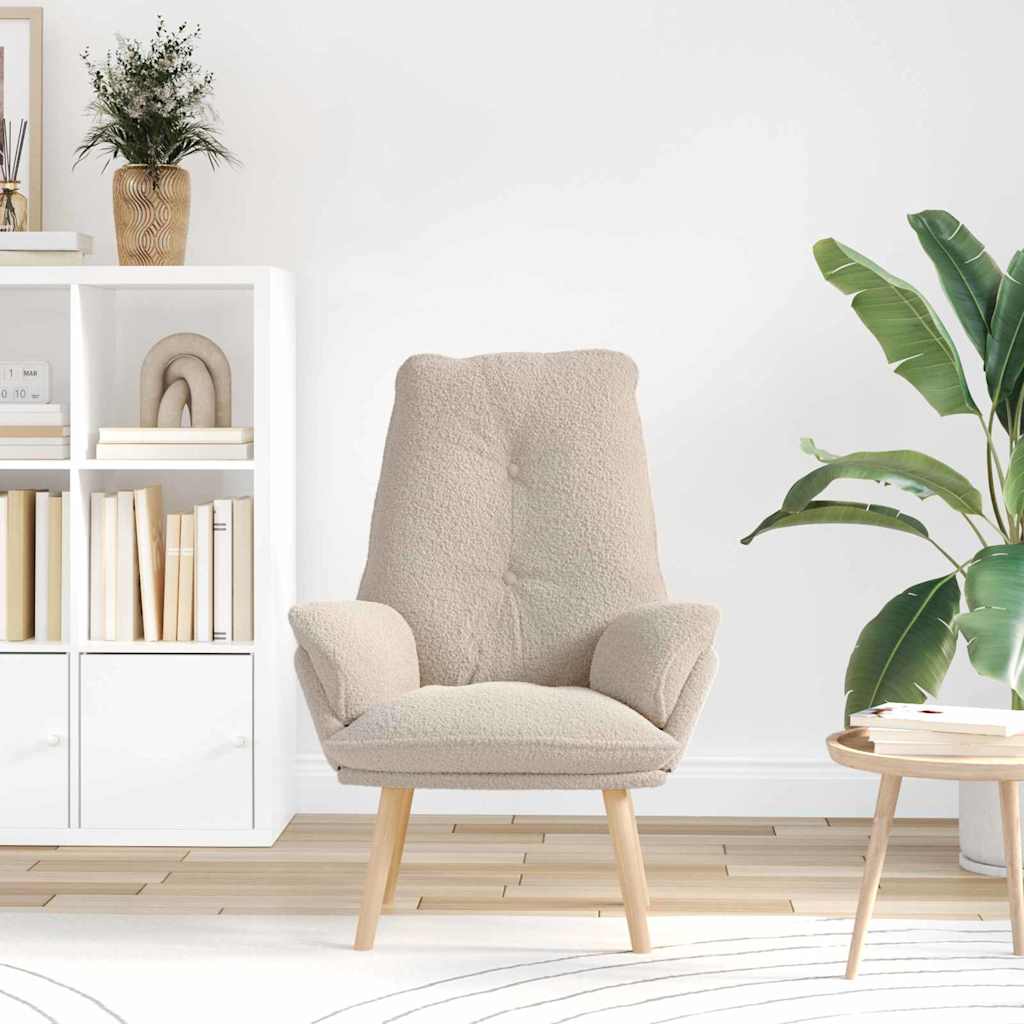 Sedia rilassante Grigio chiaro 69 x 74 x 93 cm Tessuto 42001844