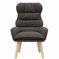 Sedia rilassante Grigio scuro 69 x 74 x 93 cm Tessuto 42001883