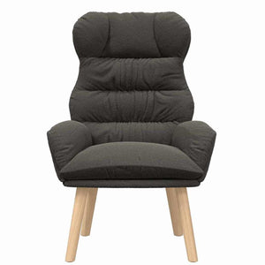 Sedia rilassante Grigio scuro 69 x 74 x 93 cm Tessuto 42001883