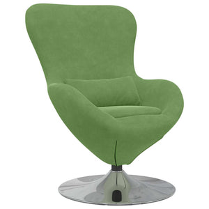 Poltrona uovo Verde chiaro 63 x 73 x 90 cm Velluto 42002727
