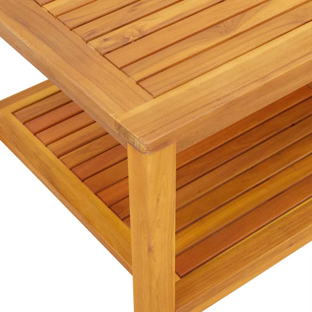 Tavolino da caffè 90x50x45 cm in legno massello di acacia 4108104