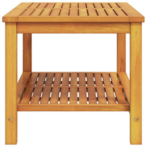 Tavolino da caffè 90x50x45 cm in legno massello di acacia 4108104
