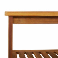 Mobiletto da Giardino con lo scaffale Marrone 75 x 35 x 70cm 42001362