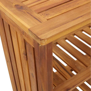 Mobiletto da Giardino con lo scaffale Marrone 75 x 35 x 70cm 42001362