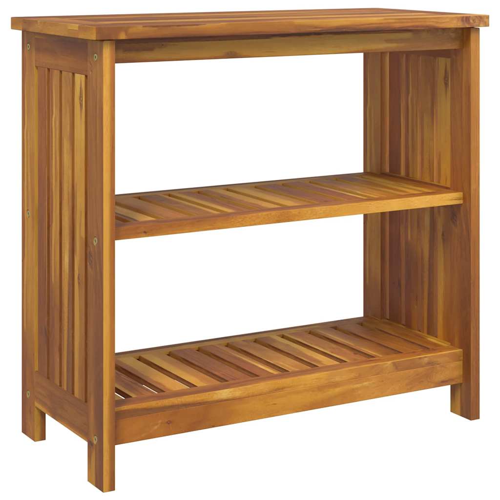 Mobiletto da Giardino con lo scaffale Marrone 75 x 35 x 70cm 42001362