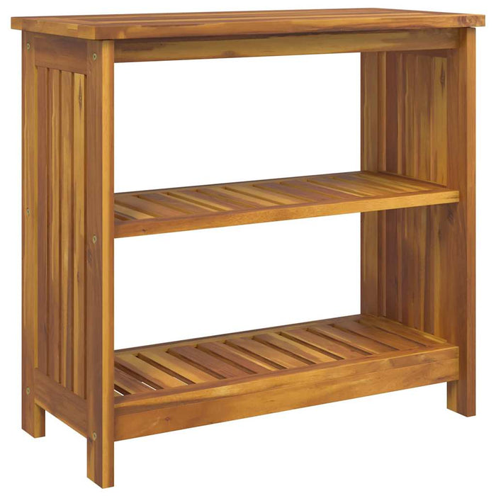 Mobiletto da Giardino con lo scaffale Marrone 75 x 35 x 70cm 42001362