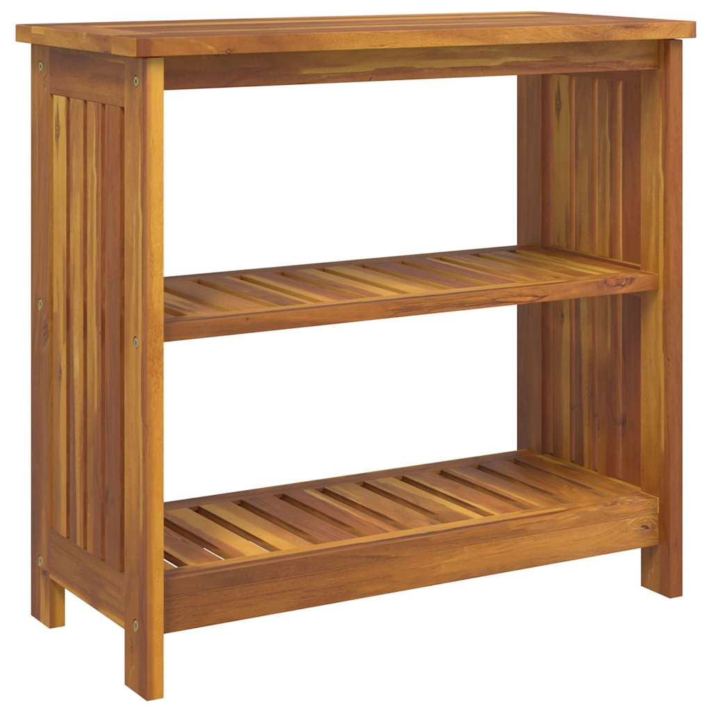 Mobiletto da Giardino con lo scaffale Marrone 75 x 35 x 70cm 42001362