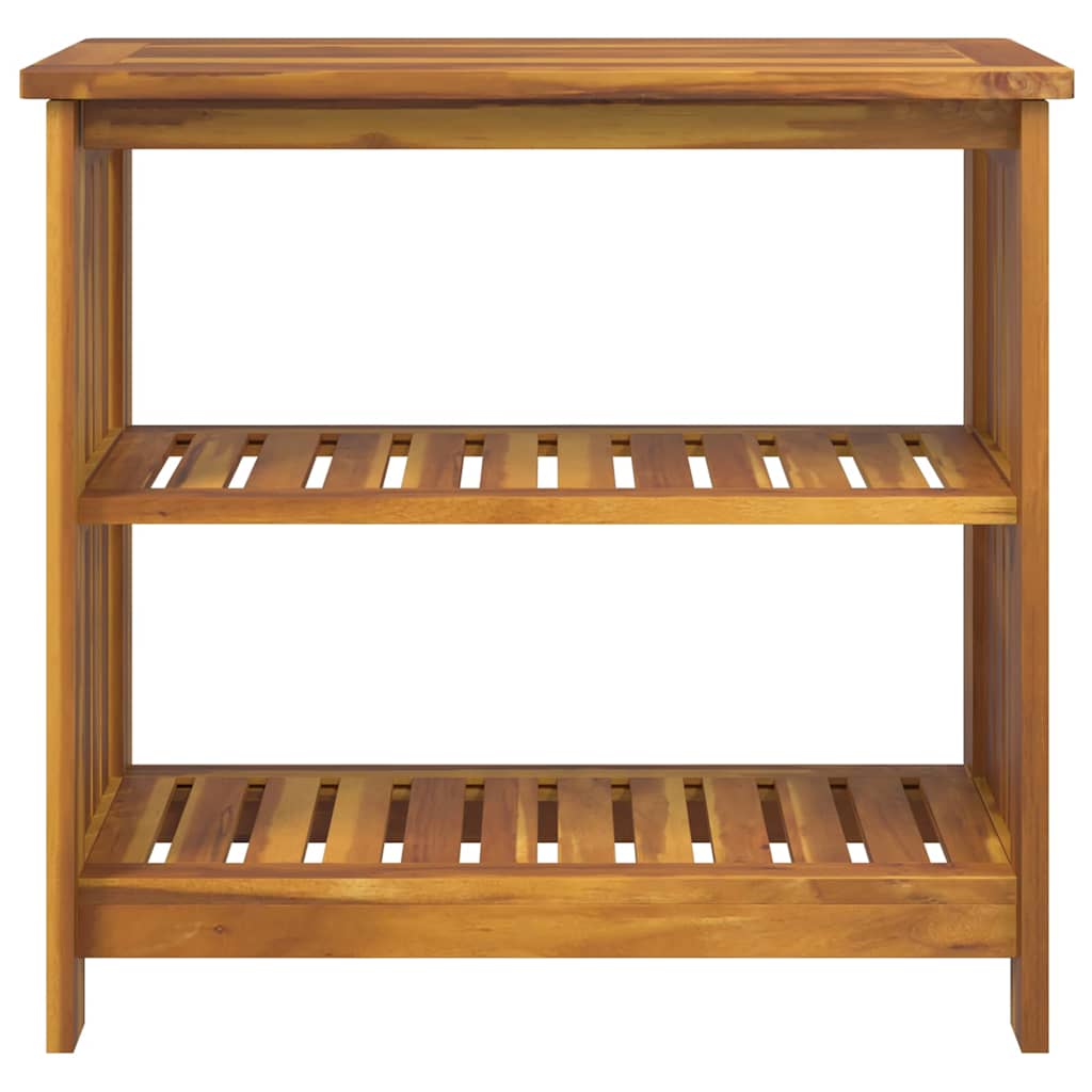 Mobiletto da Giardino con lo scaffale Marrone 75 x 35 x 70cm 42001362