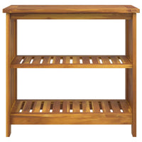 Mobiletto da Giardino con lo scaffale Marrone 75 x 35 x 70cm 42001362