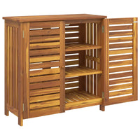 Mobiletto da Giardino con archiviazione Marrone 90 x 40 x 90cm 42001371