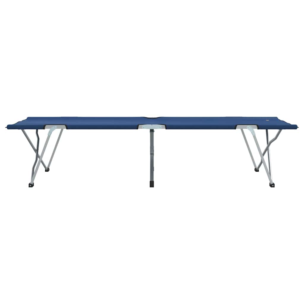 Letto da campeggio pieghevole Blu 62 x 194 x 42 cm 42003116