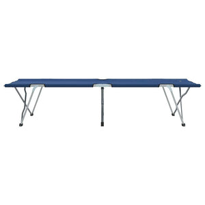 Letto da campeggio pieghevole Blu 62 x 194 x 42 cm 42003116