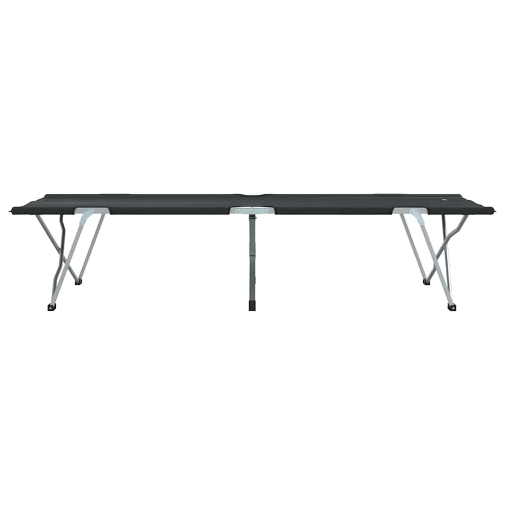 Letto da campeggio pieghevole Nero 62 x 194 x 42 cm 42003117