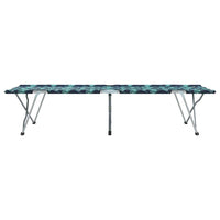 Letto da campeggio pieghevole Motivo a foglia 62 x 194 x 42 cm 42003121