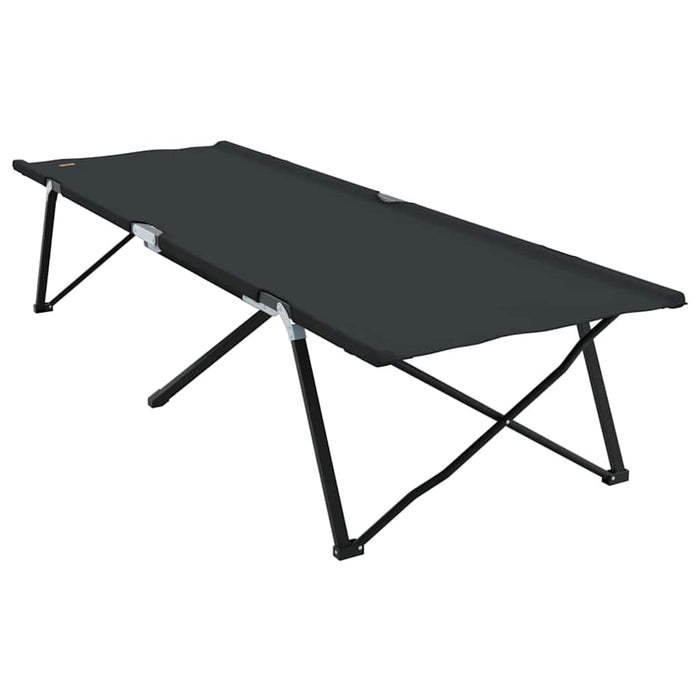 Letto da campeggio pieghevole Pieghevole Nero 206 x 76 x 74 cm 42003163