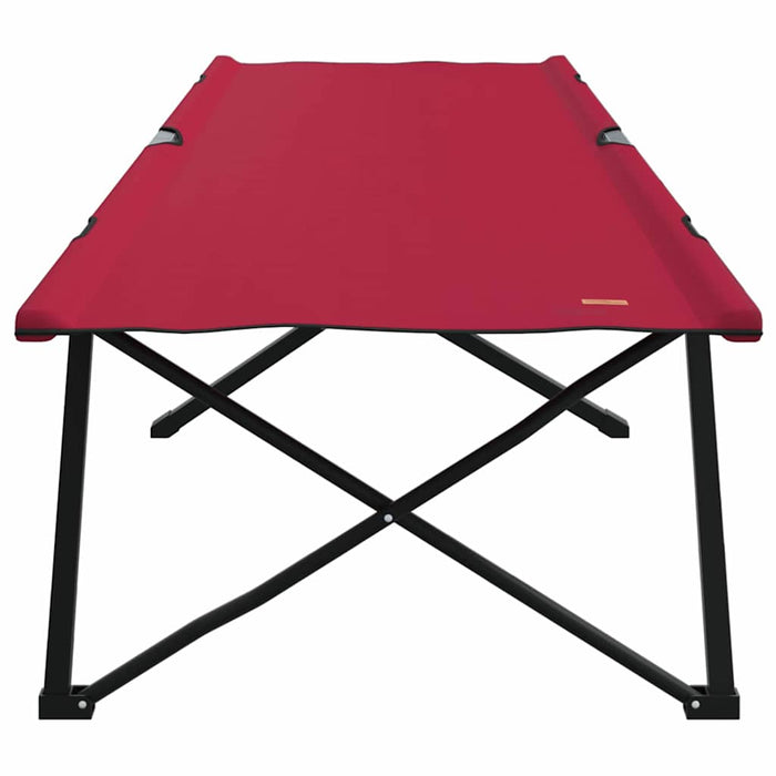 Letto da campeggio pieghevole Pieghevole Rosso 206 x 76 x 74 cm 42003164