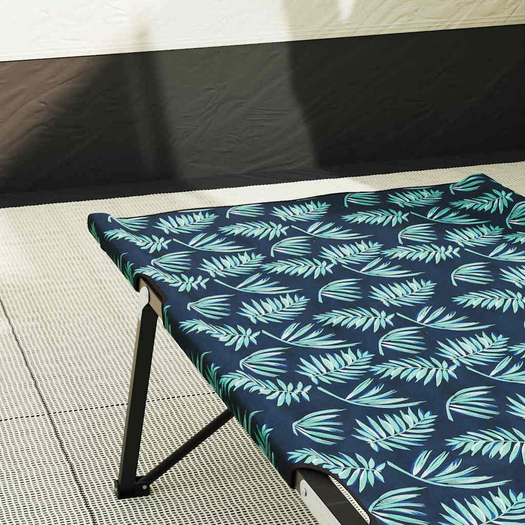 Letto da campeggio pieghevole Pieghevole 2 pcs Motivo a foglia 42003173