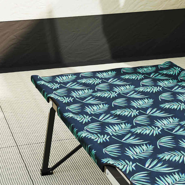 Letto da campeggio pieghevole Pieghevole 2 pcs Motivo a foglia 42003173